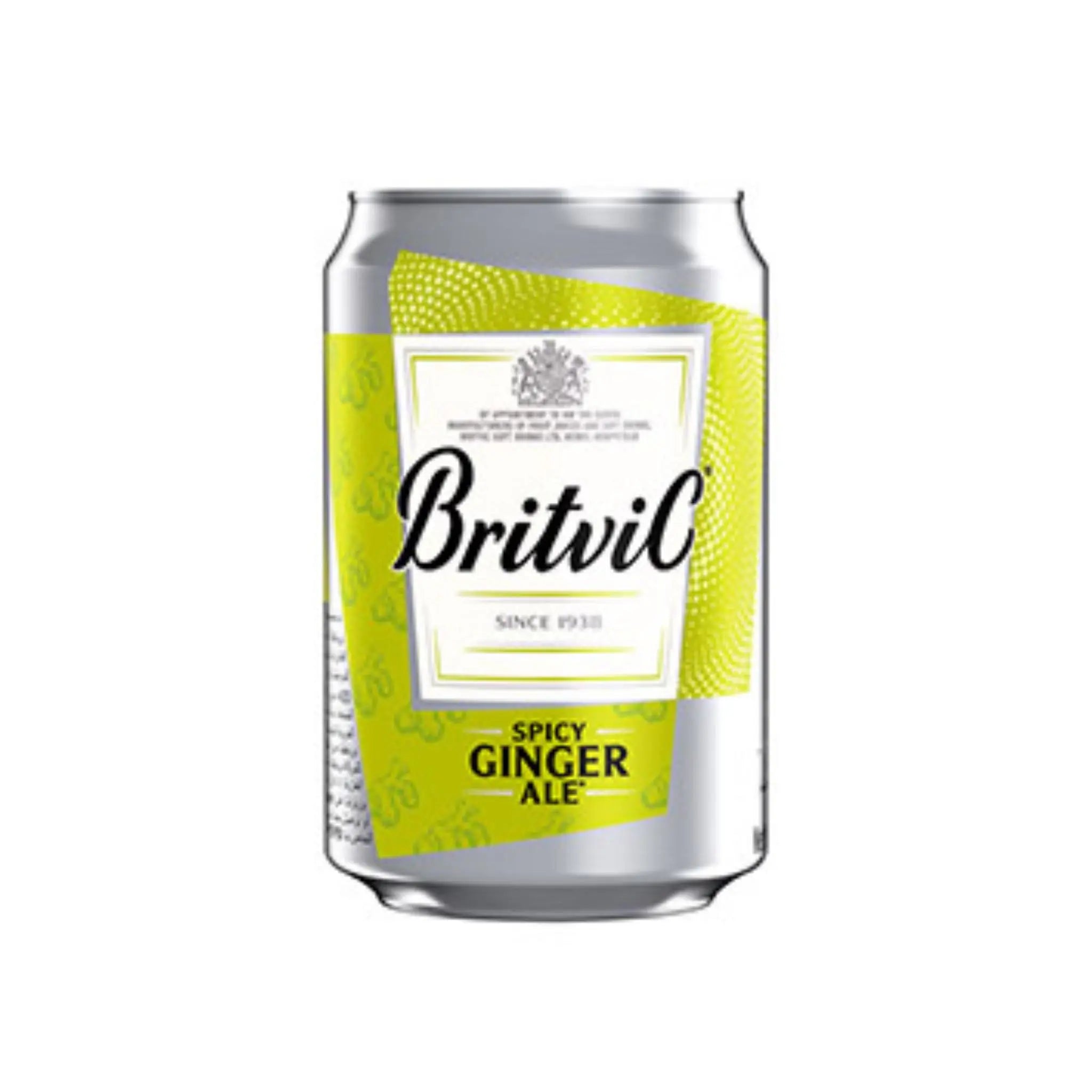 Britvic Ginger Ale 300ml Can - 300mlx24 (1 carton) Marino.AE