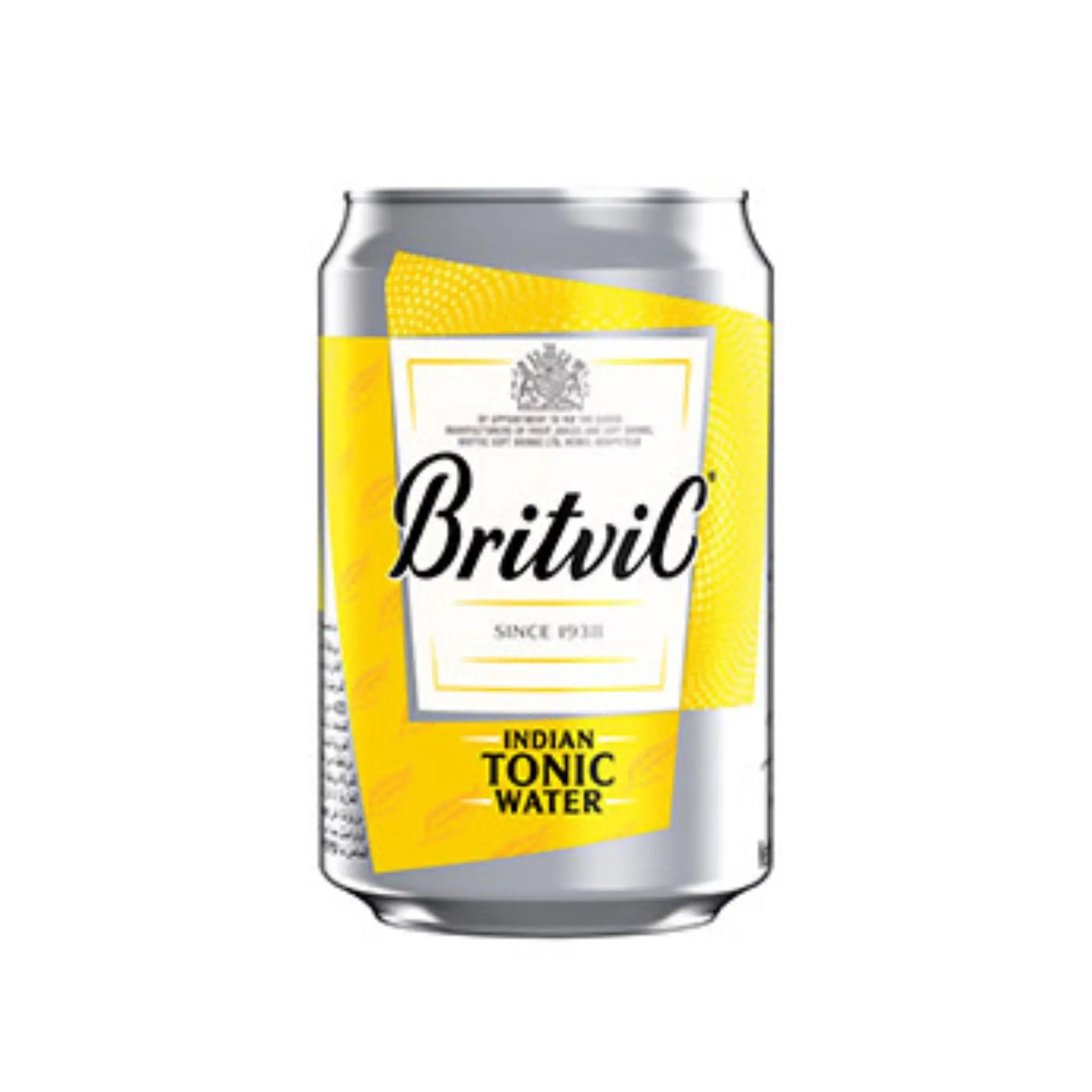 Britvic Tonic Water 300ml Can - 300mlx24 (1 carton) Marino.AE