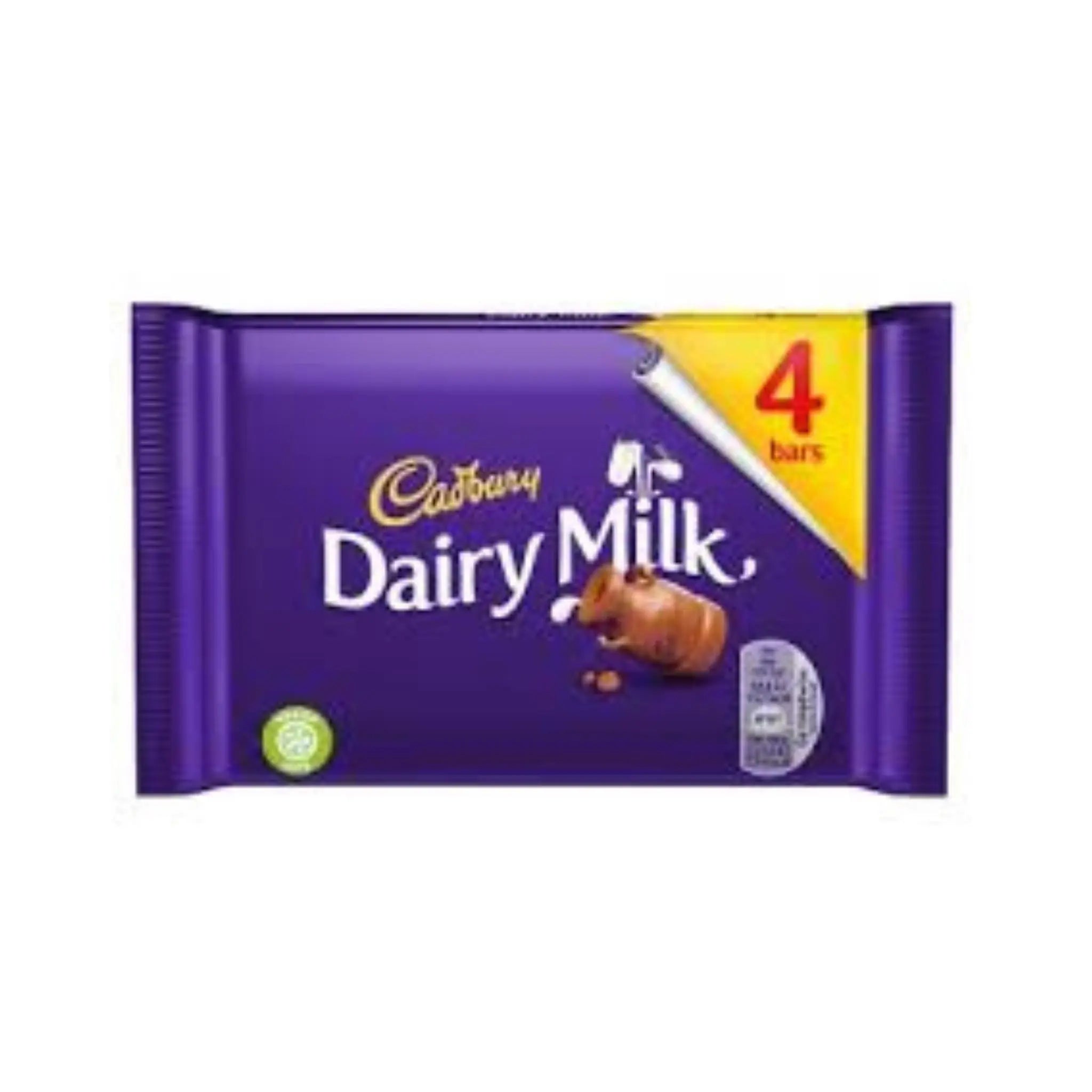 Cadbury Chocolate Dairy Milk 4Pk (14X117.2G) Cadbury