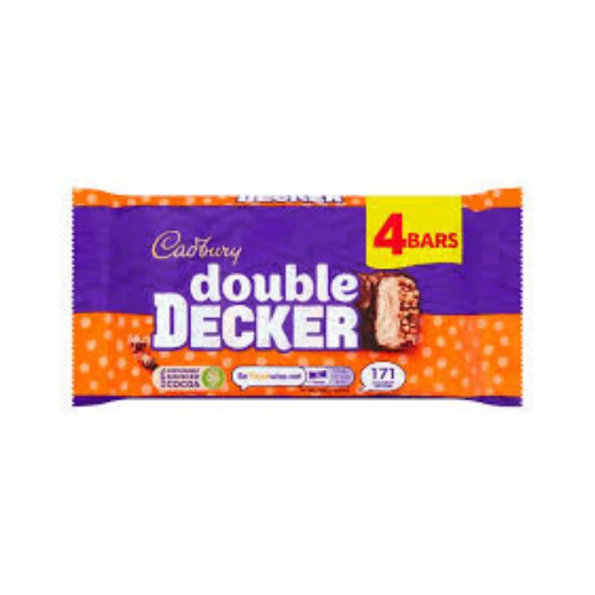 Cadbury Chocolate Double Decker 4Pk (8X149.2G) Cadbury