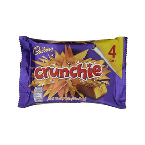 Cadbury  Crunchie Chocolate Bar 4Pk (10X104.4G) Cadbury