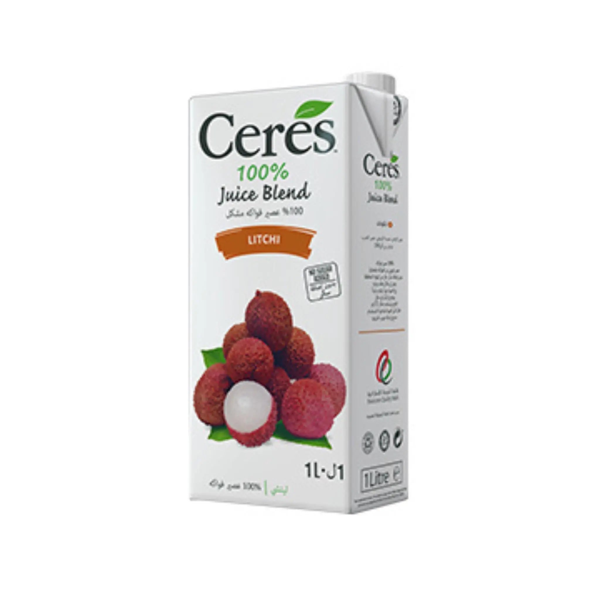 Ceres Fruit Juice Litchi 1L - 12x1L (1 carton) Marino.AE