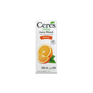 Ceres Fruit Juice Orange 200ml - 24x200ml (1 carton) Marino.AE