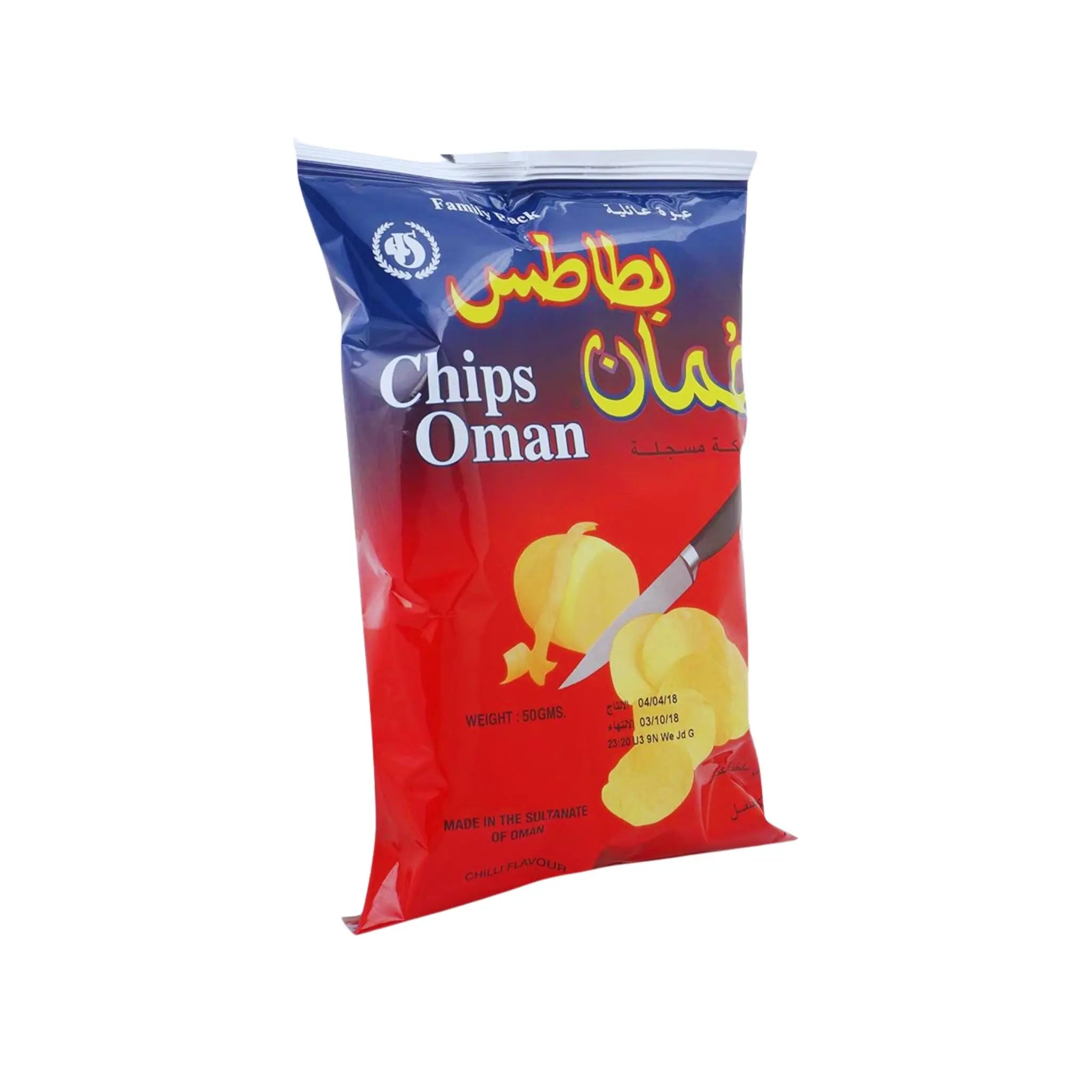 Chips Oman - 50gx24 (1 carton) Marino.AE