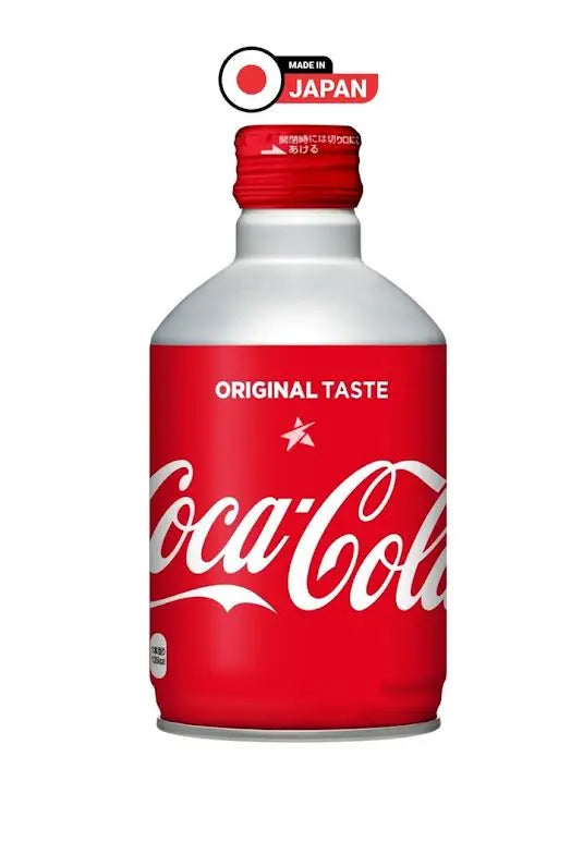 Coca Cola JAPANESE 300ml Bottle Can - Pack of 24(1 × 24) Marino.AE