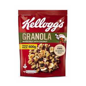 Kellogg's Granola Mixed Fruit w/ Coconut - 600gx5 (1 carton) Marino.AE