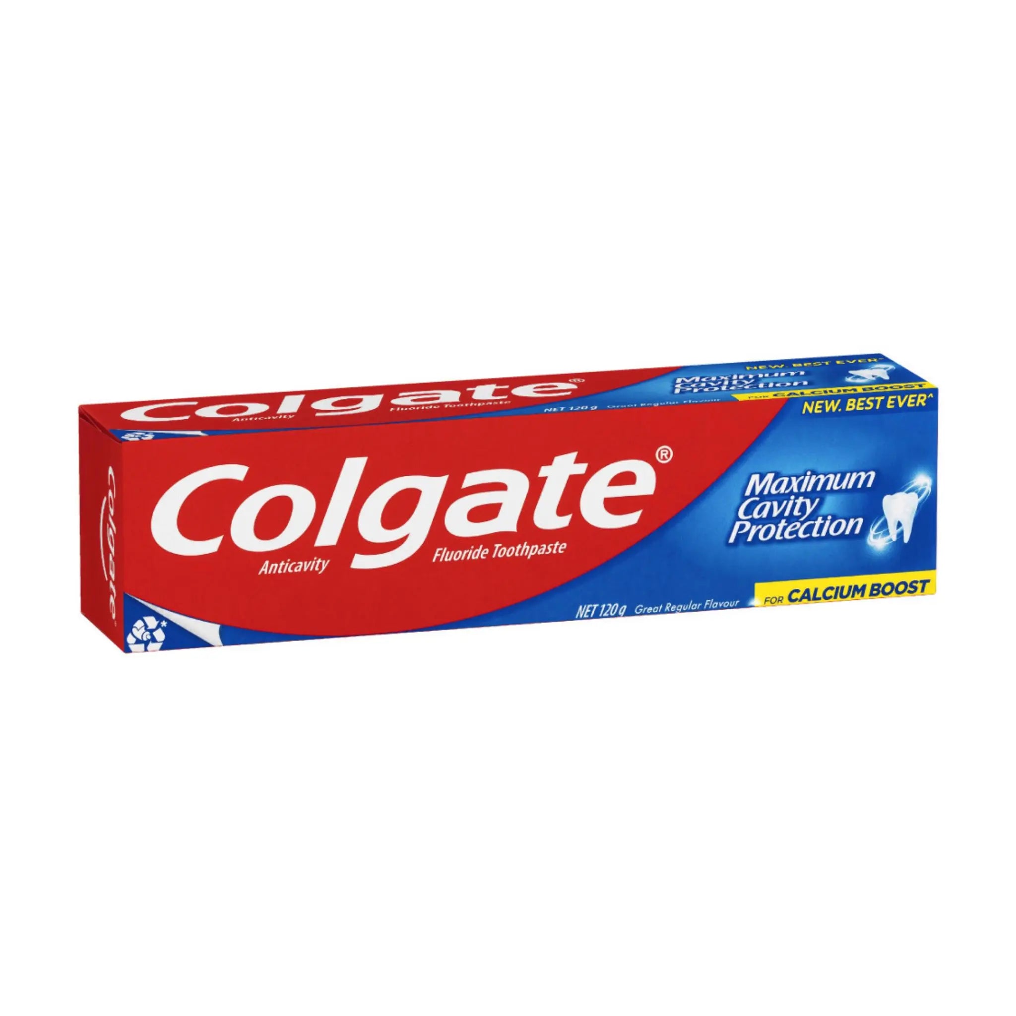 Colgate Anticavity Fluoride Toothpaste - 120gx4 (1 carton) - Marino.AE