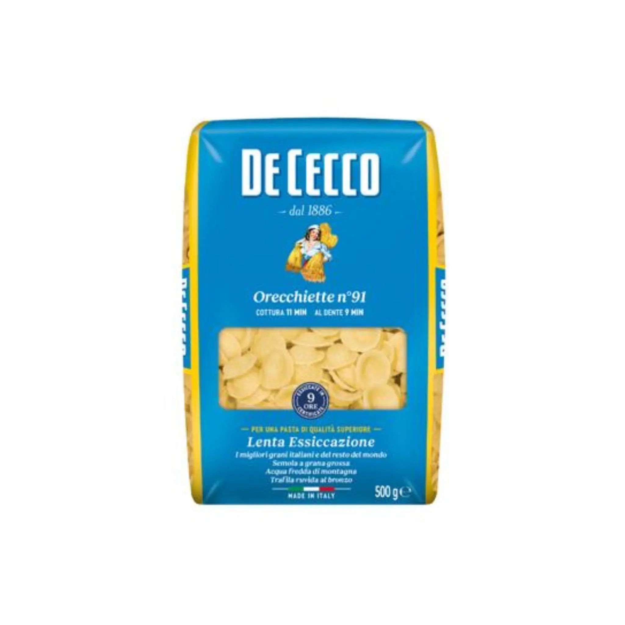 DE CECCO ORECCHIETTE # 91 -24 X 500 GM Marino.AE