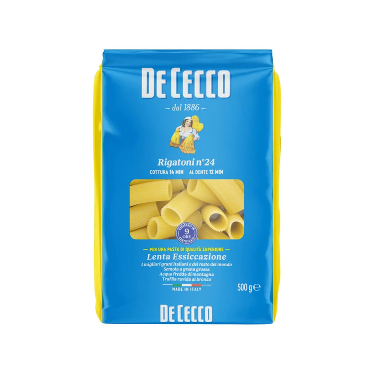 DE CECCO RIGATONI # 24 - 24 X 500 GM Marino.AE