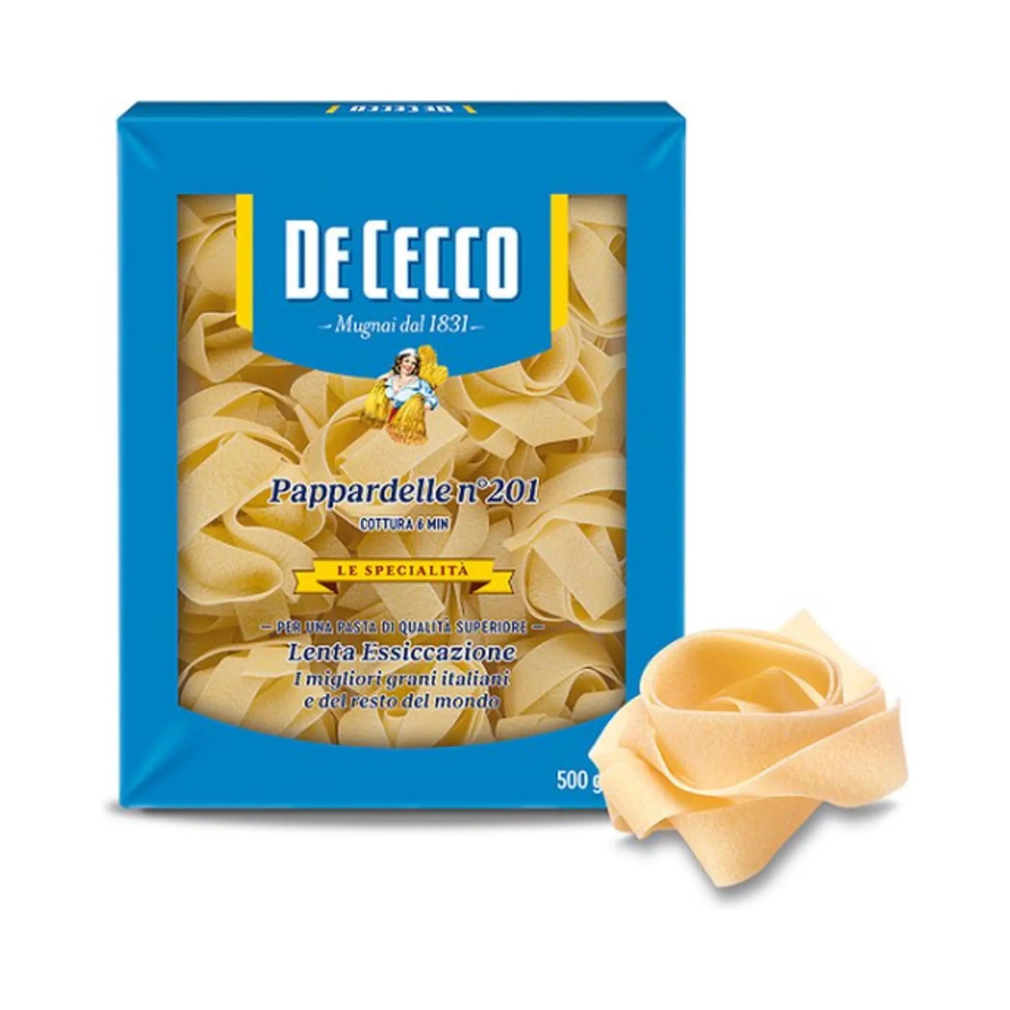 DECECCO PAPPARDELLE # 201 -10 X 500 GM Marino.AE