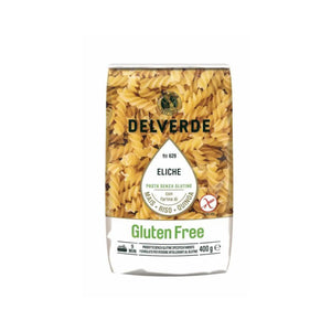 DELVERDE PASTA GLUTEN FREE FUSILI  ( ELICHE ) 9X400G Marino.AE