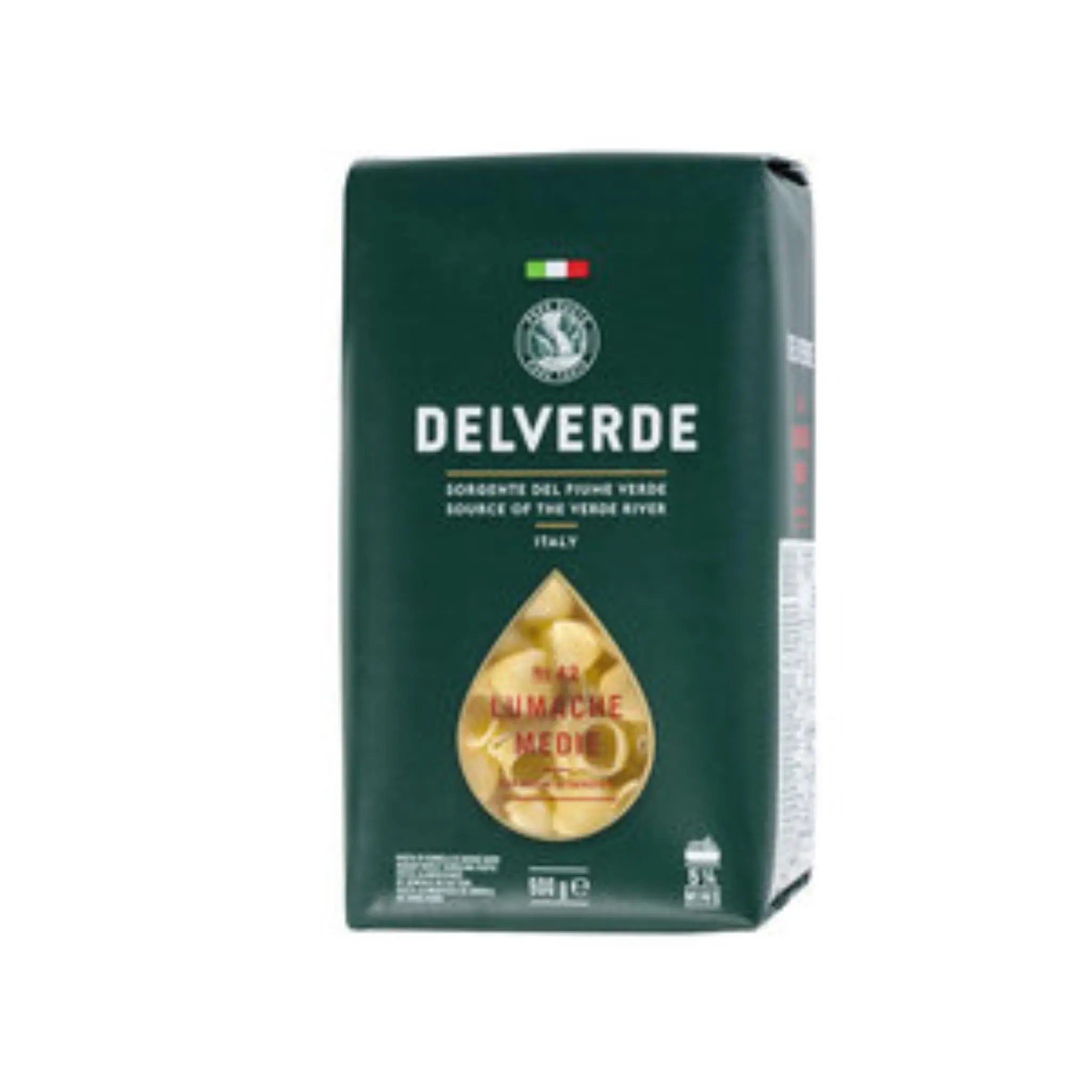 DELVERDE PASTA LUMACHE (MACARONI)20X500 GM Marino.AE