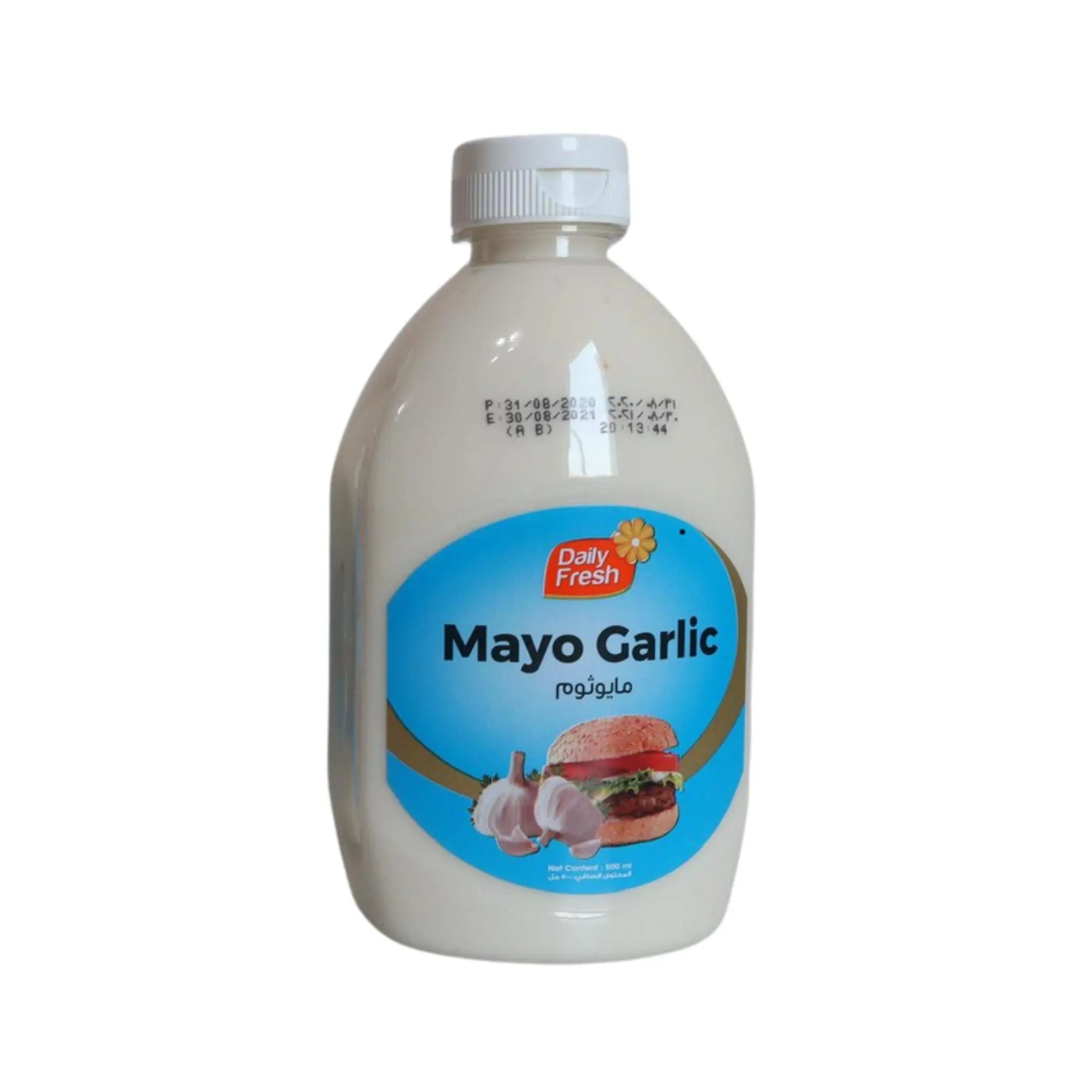 Daily Fresh Mayo Garlic - 500mlx12 (1 carton) - Marino.AE