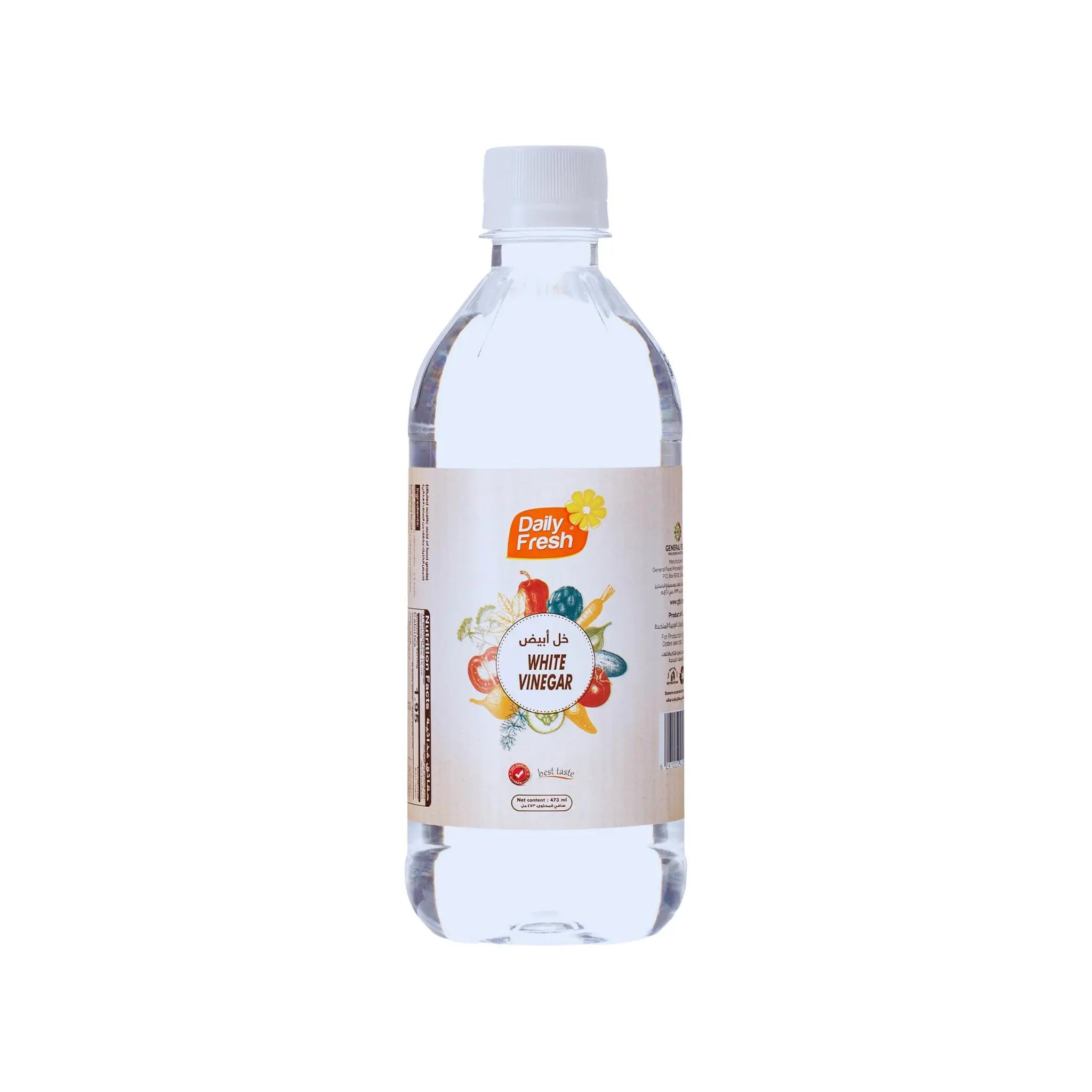 Daily Fresh White Vinegar - 473mlx24 (1 carton) - Marino.AE