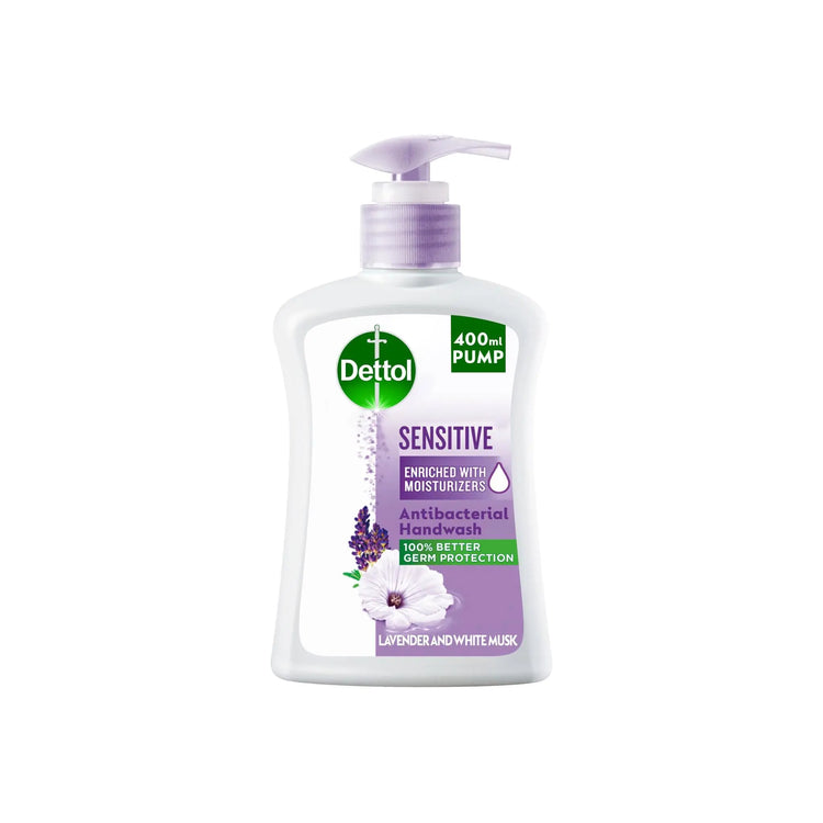 Dettol Liquid Hand Wash Sensitive (400ml x 12) Dettol