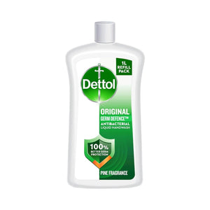 Dettol Orginal Hand Wash Refill Pack (1000ml x 6) Dettol