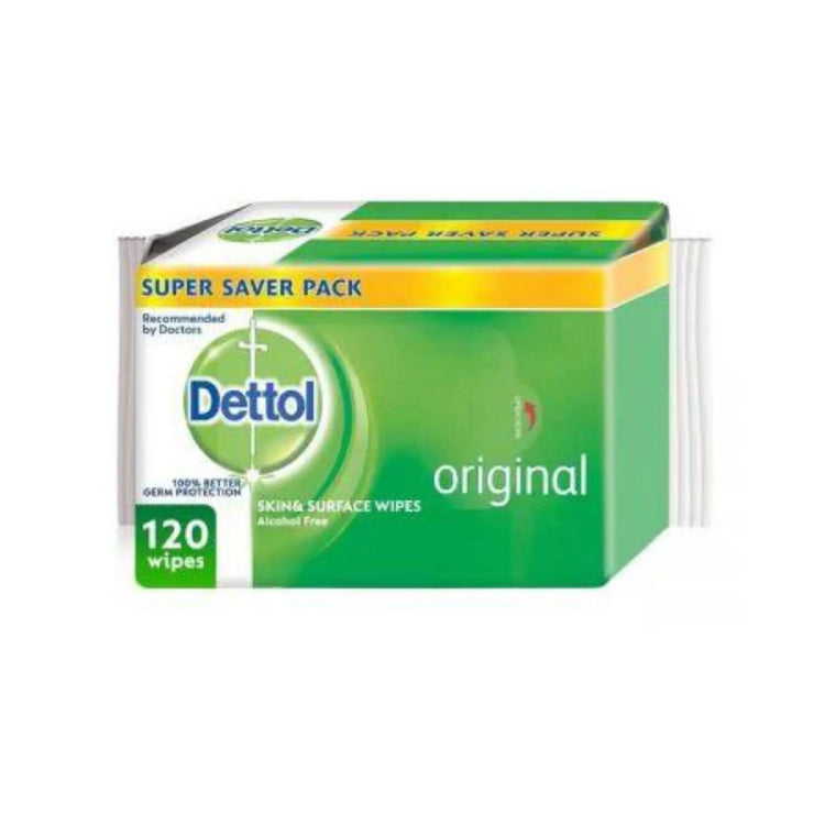 Dettol Wipes Orginal (8 x 120) Marino.AE