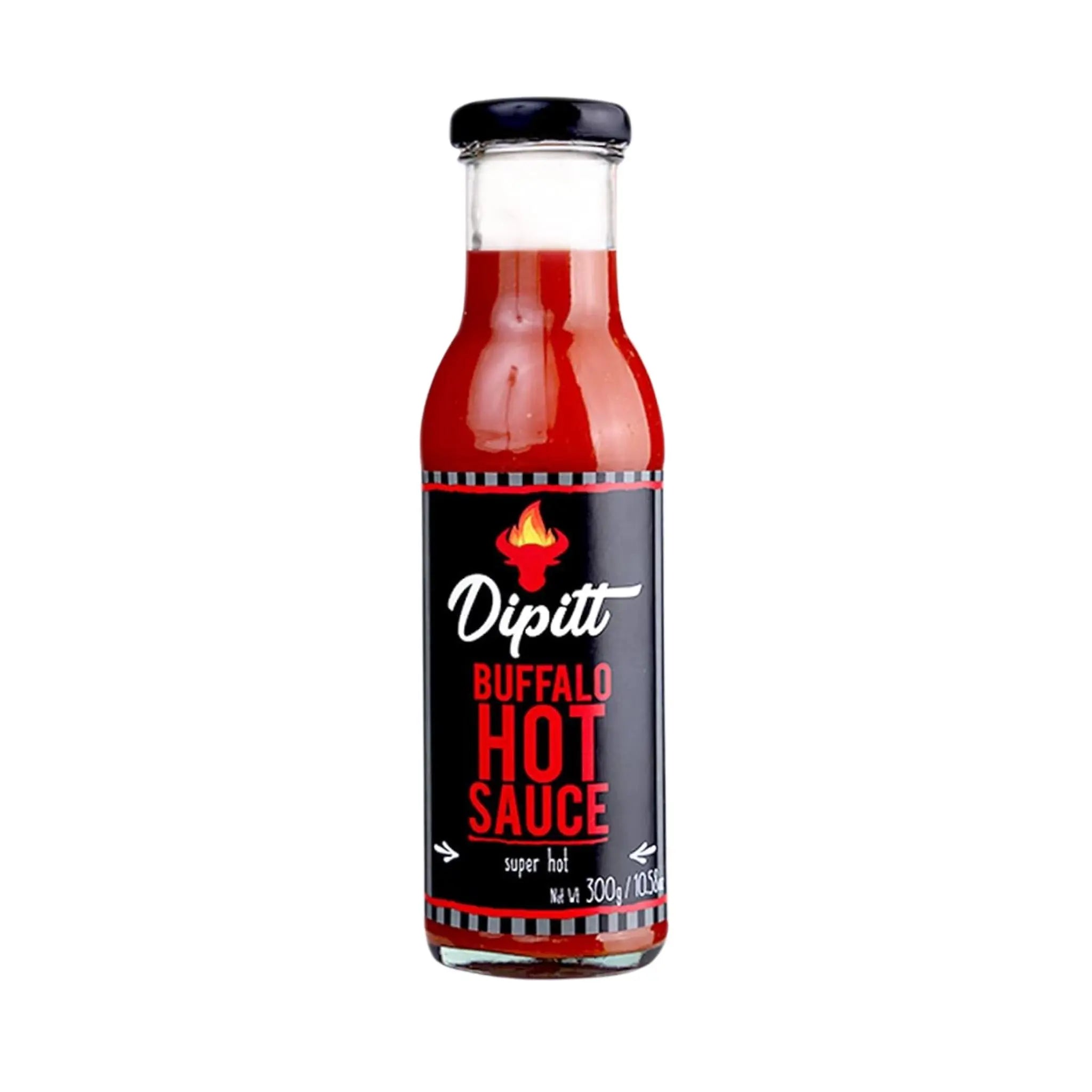 Dipitt Buffalo Hot Sauce - 300gx12 (1 carton) Marino.AE