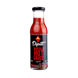 Dipitt Buffalo Hot Sauce - 300gx12 (1 carton) Marino.AE