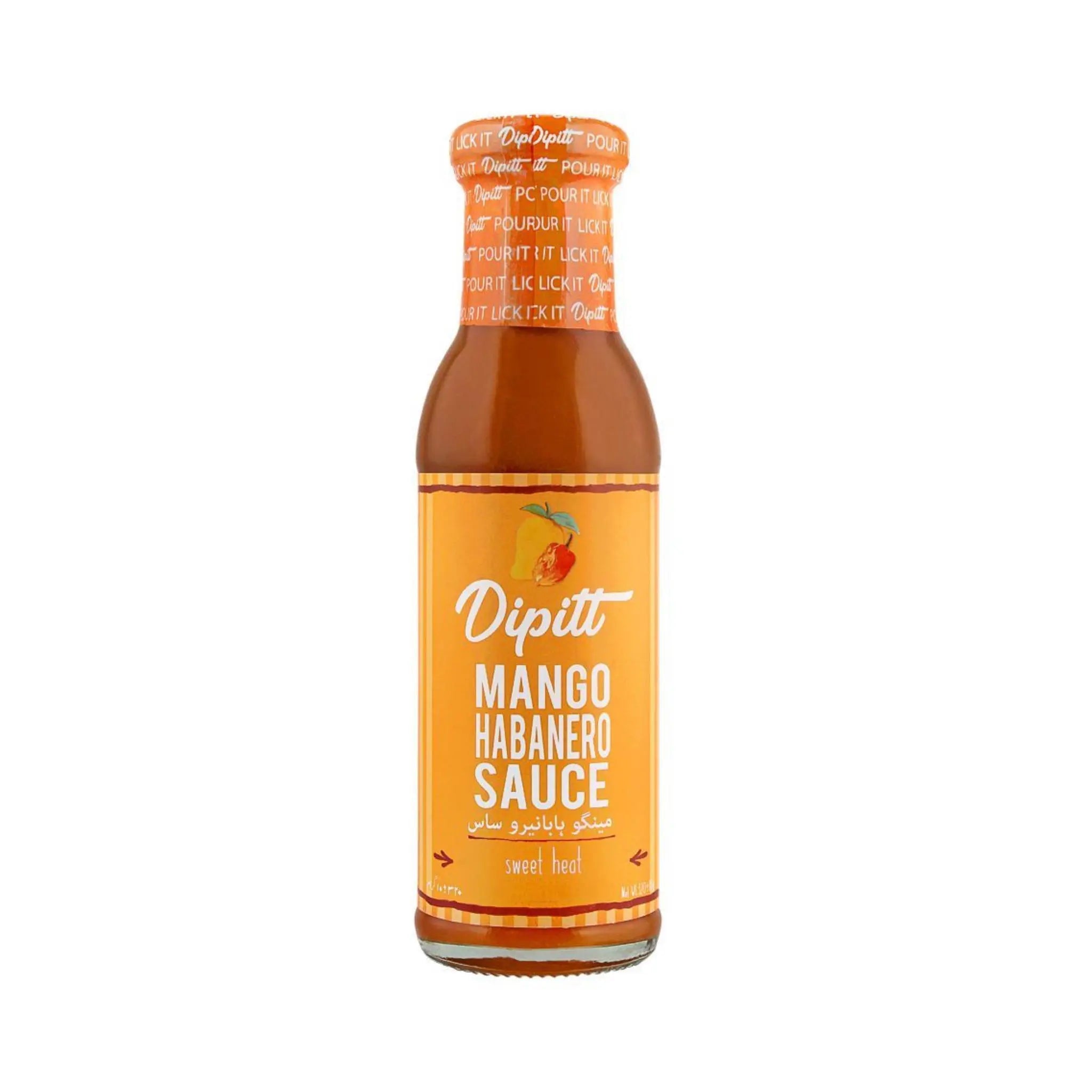 Dipitt Mango Habanero - 320gx12 (1 carton) Marino.AE