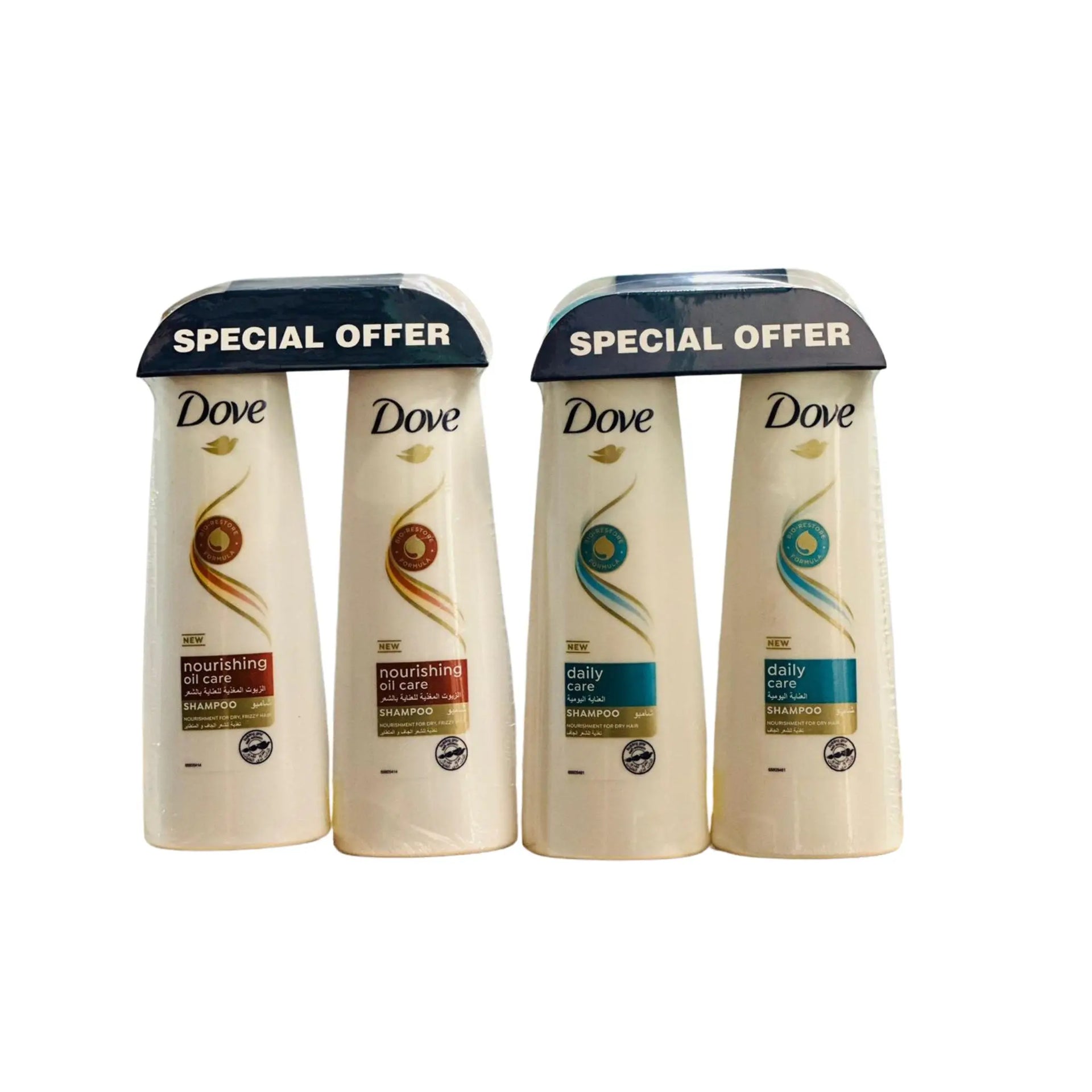 Dove Shampoo 6X2X350ml Marino.AE