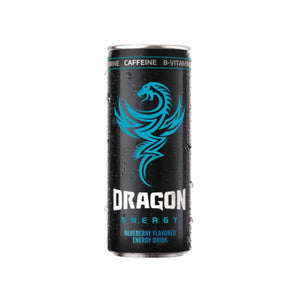 Dragon Energy Drink Blueberry 300ML Can - 24x300ML (1 carton) Marino.AE