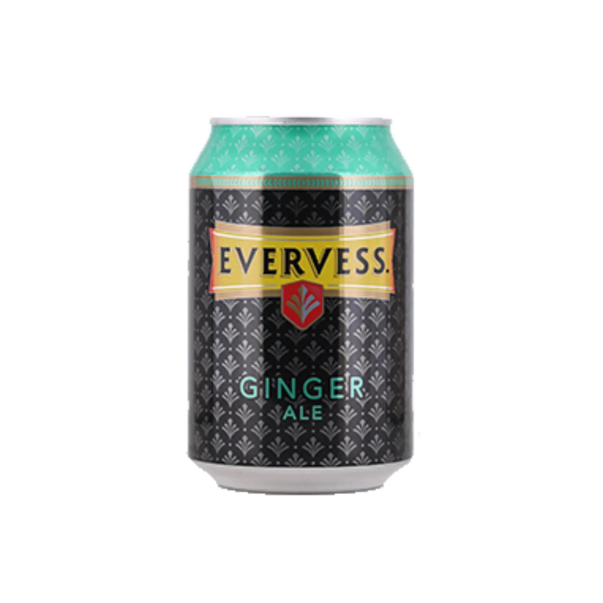 Evervess Ginger Ale 300ml Can - 300mlx24 (1 carton) Marino.AE