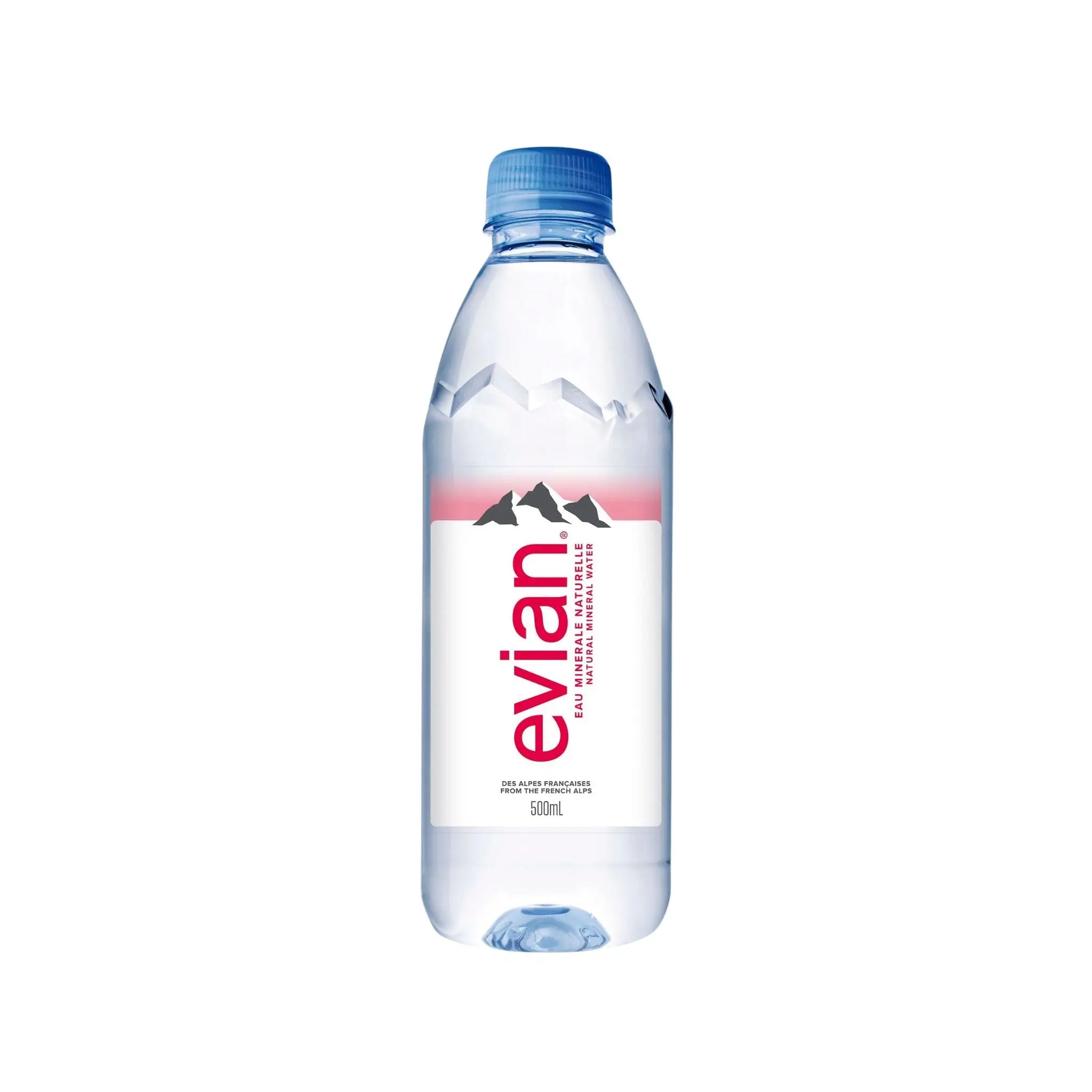 Evian Natural Mineral Water - 24x500ml (1 carton) - Marino.AE