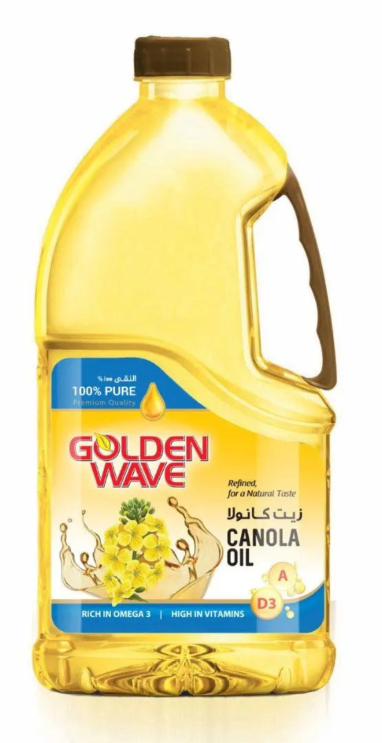 Golden Wave Canola Oil - 1.5 Litterx6 ( 1 Carton) Marino Wholesale