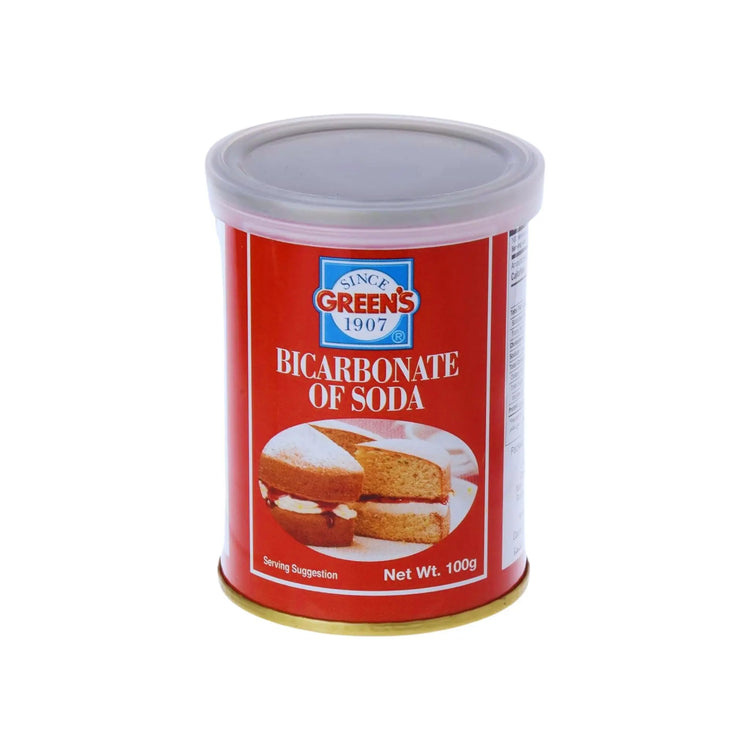 Green's Bicarbonate Soda Tin Can - 12X6X100G (1 carton) Marino.AE