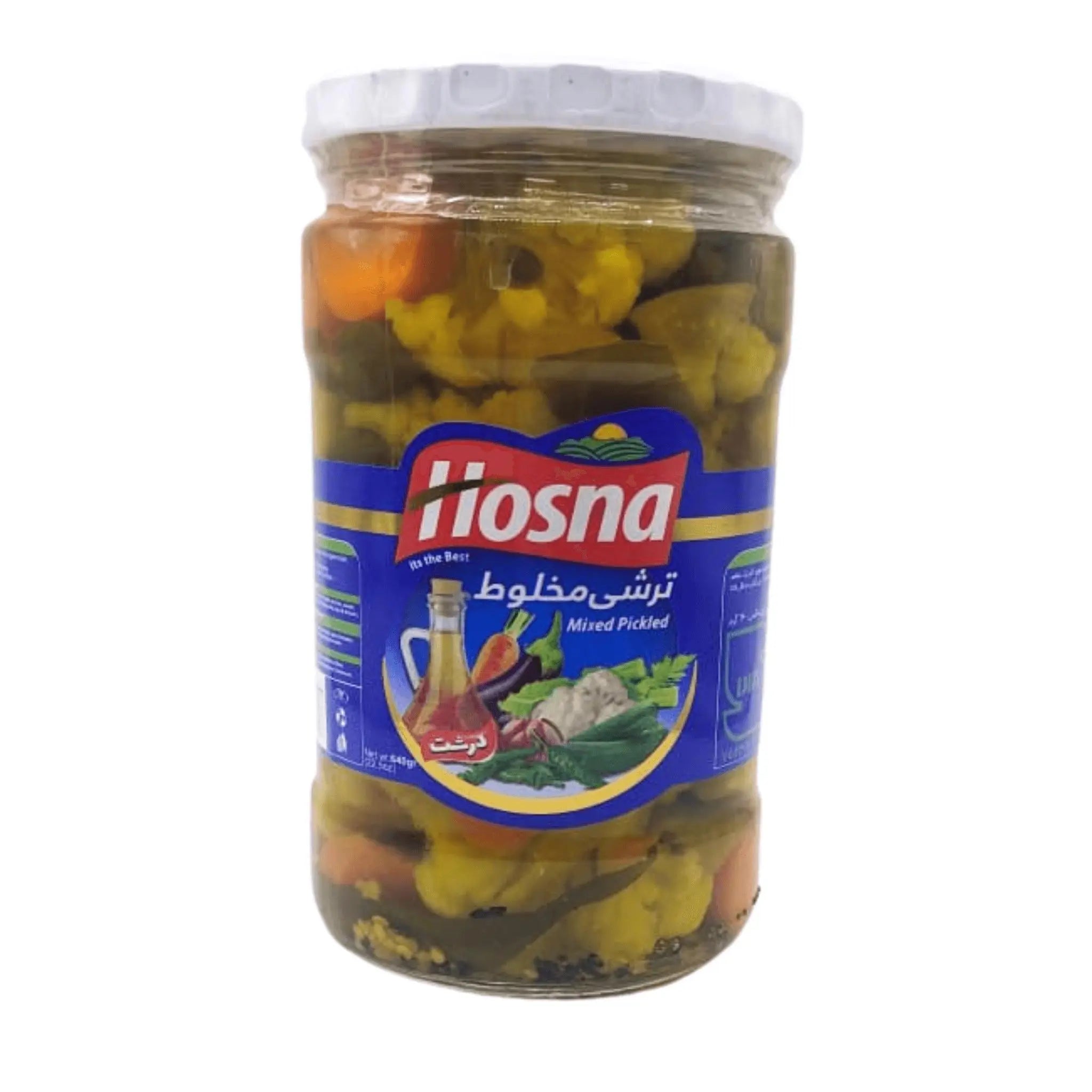 HOSNA Mixed pickled 660gx12 (1 carton) - Marino.AE