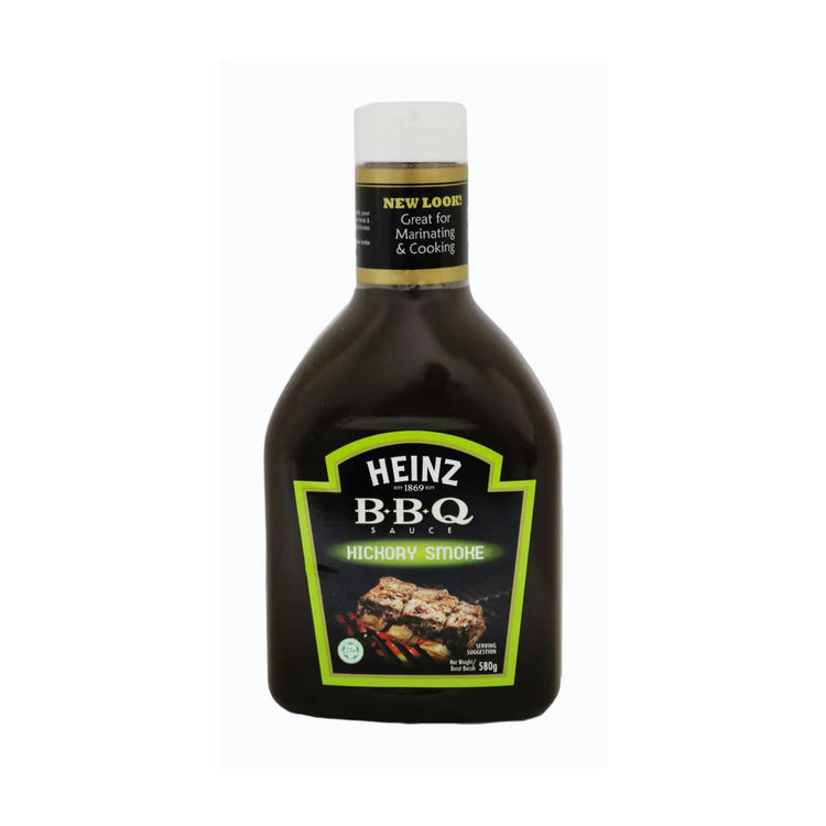 Heinz BBQ Sauce Hickory Smoke - 12x580g (1 carton) - Marino.AE