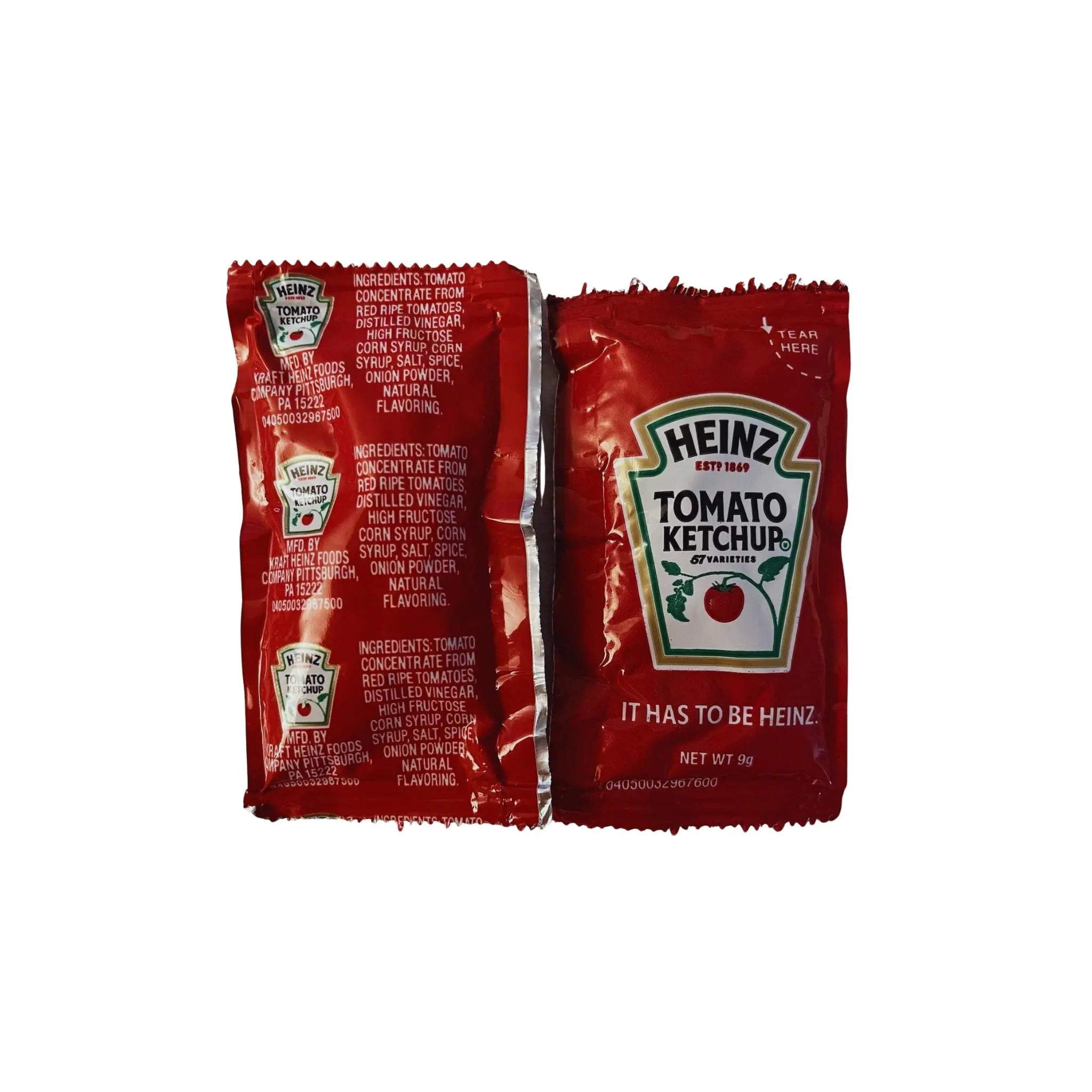 Heinz Tomato Ketchup Portion Pack - 1000x9g (1 carton) - Marino.AE