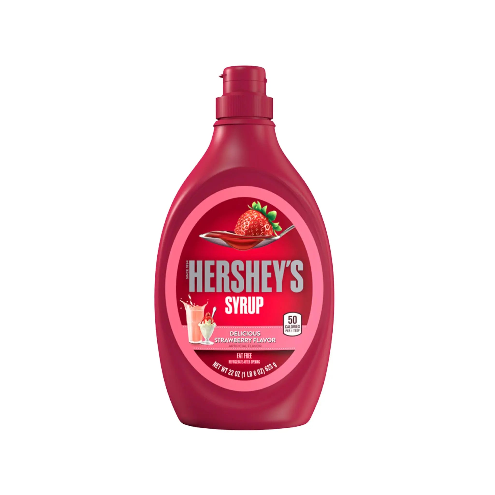Hershey's Strawberry Syrup - 12x623g (1 carton) - Marino.AE