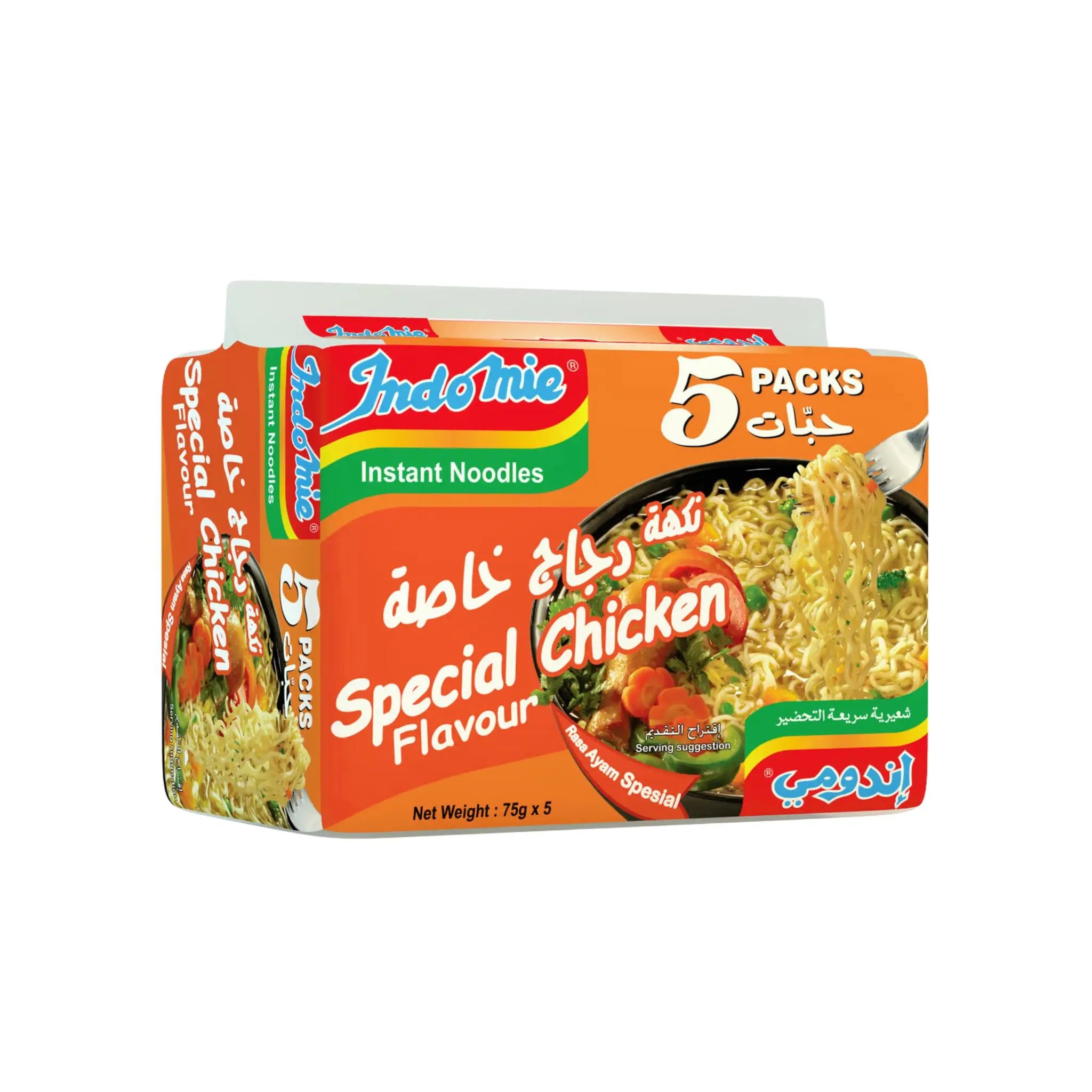 Indomie Instant Noodles Special Chicken Flavour 8X5X75 G Indomie