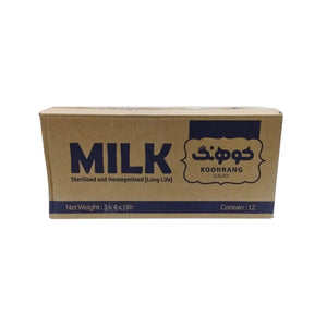 KOOHRANG UHT Full Fat Milk (1L x 12) Marino.AE