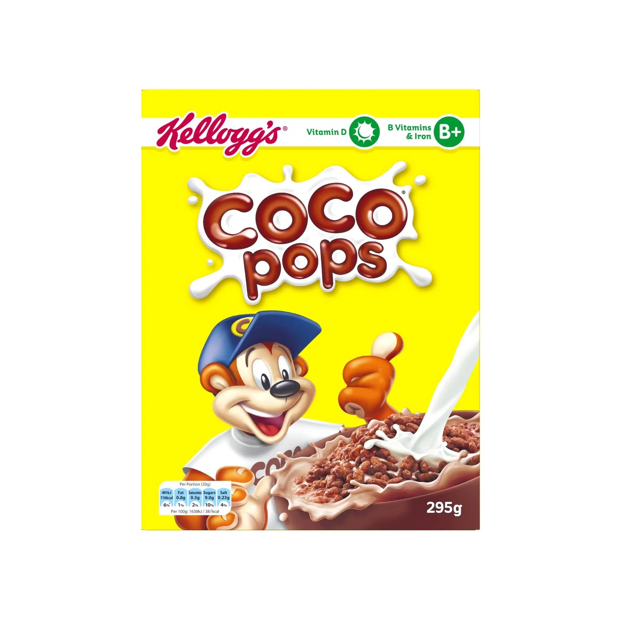 Kellogg's Coco Pops - 10x295g (1 carton) - Marino.AE
