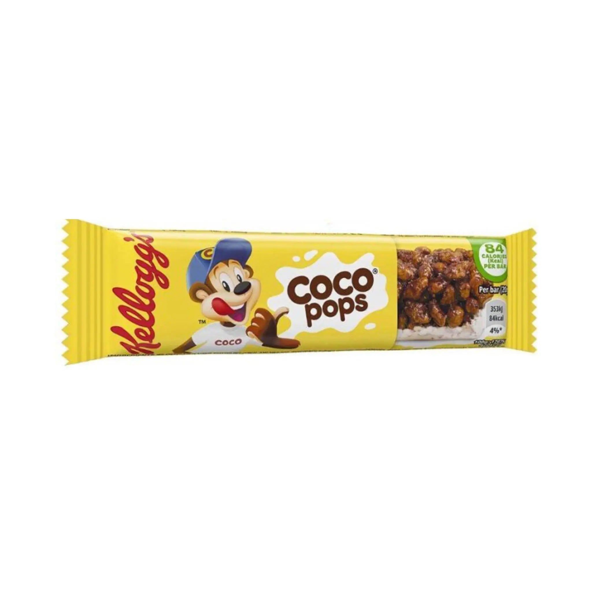 Kellogg's Coco Pops Cereal Milk Bar - 20gx25 (1 carton) Marino.AE