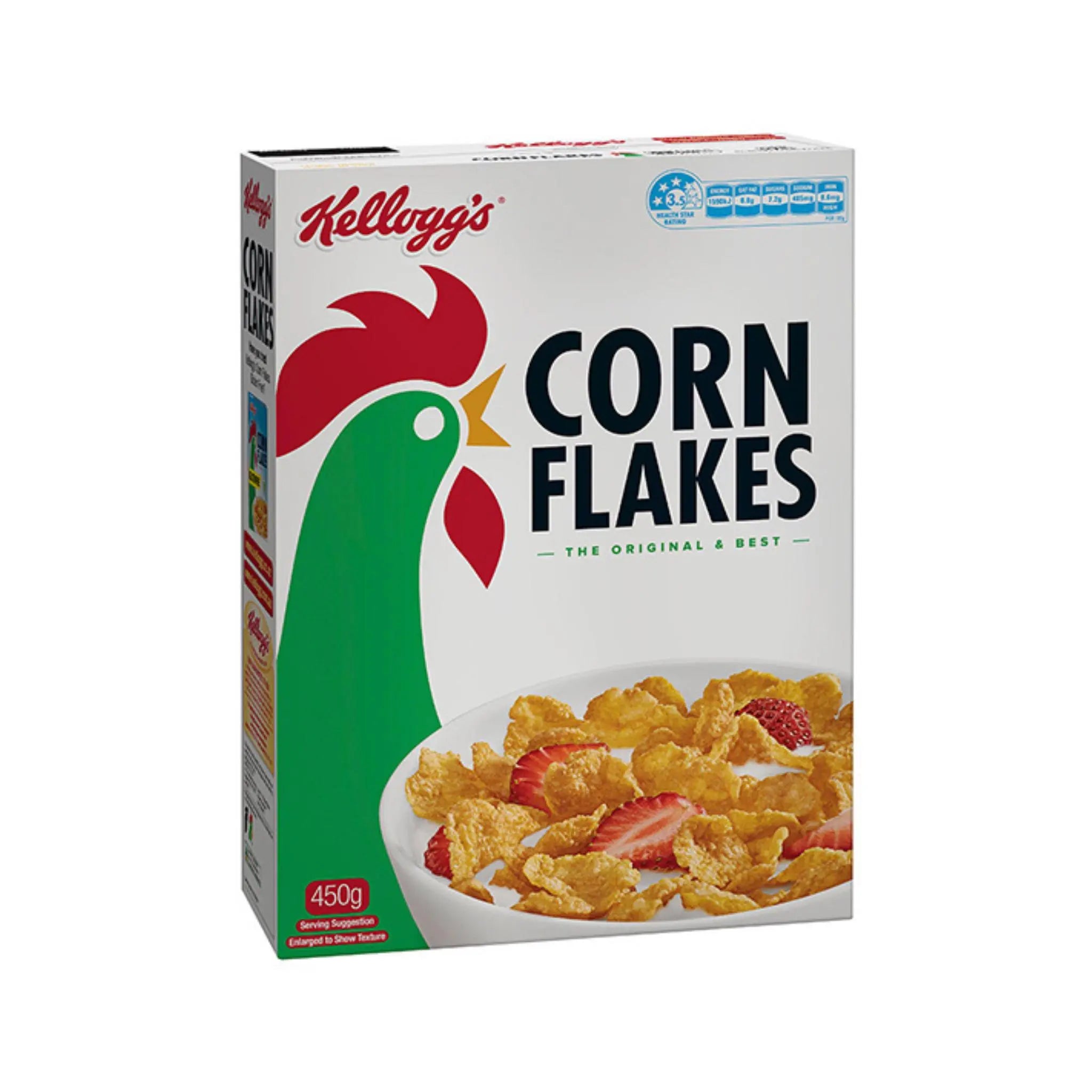 Kellogg's Corn Flakes - 12x450g (1 carton) - Marino.AE