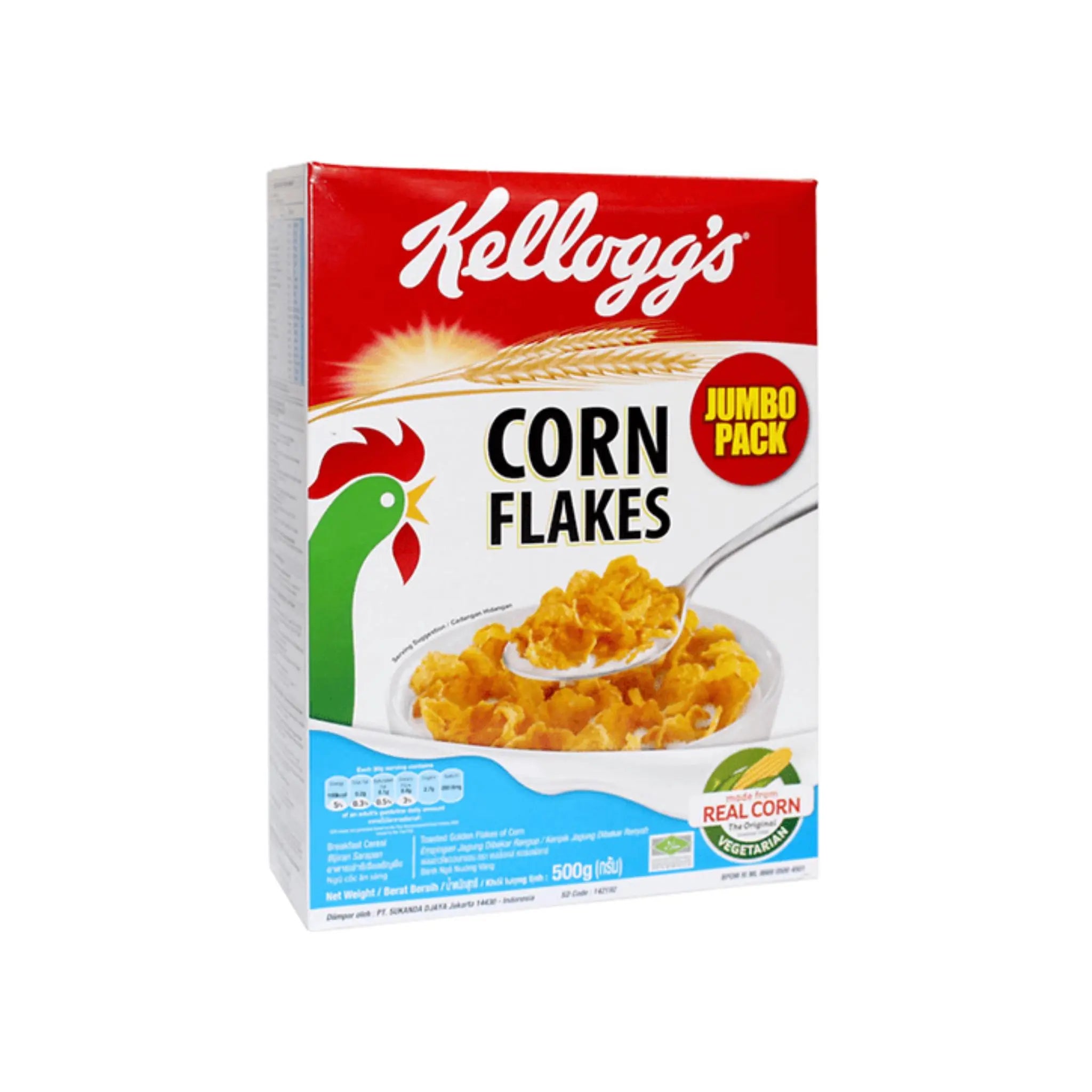 Kellogg's Corn Flakes - 500gx14 (1 carton) Marino.AE