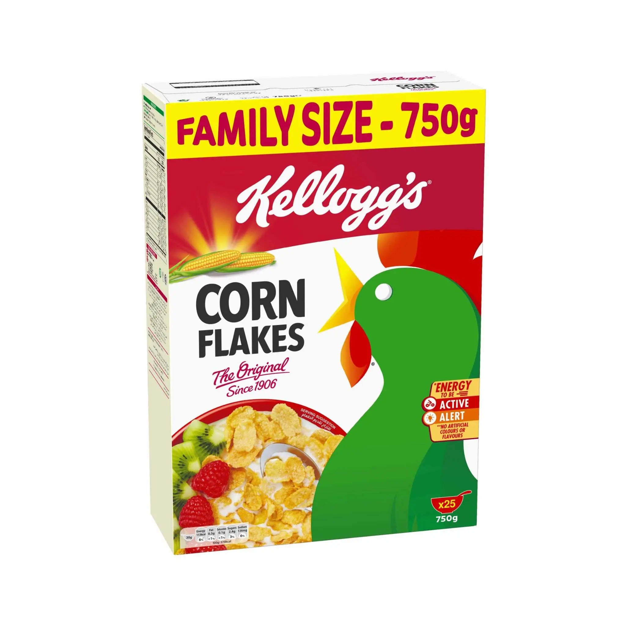 Kellogg's Corn Flakes - 750gx12 (1 carton) Marino.AE