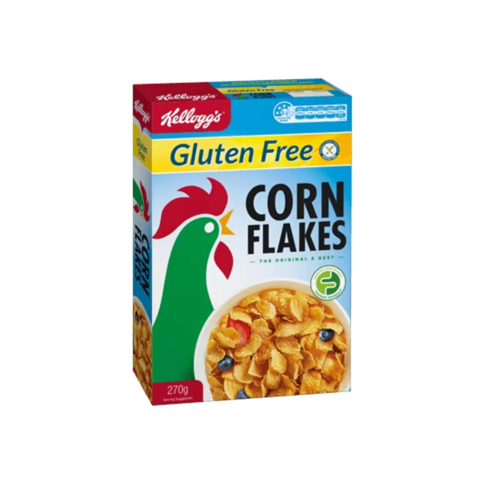 Kellogg's Corn Flakes Gluten Free - 270gx12 (1 carton) Marino.AE