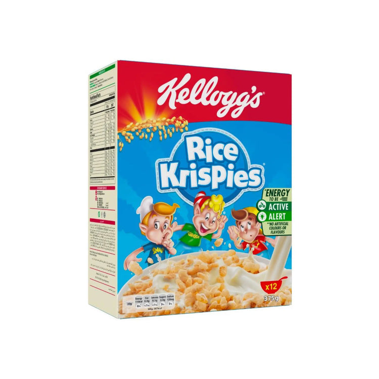 Kellogg's Rice Krispies - 375gx12 (1 carton) Marino.AE