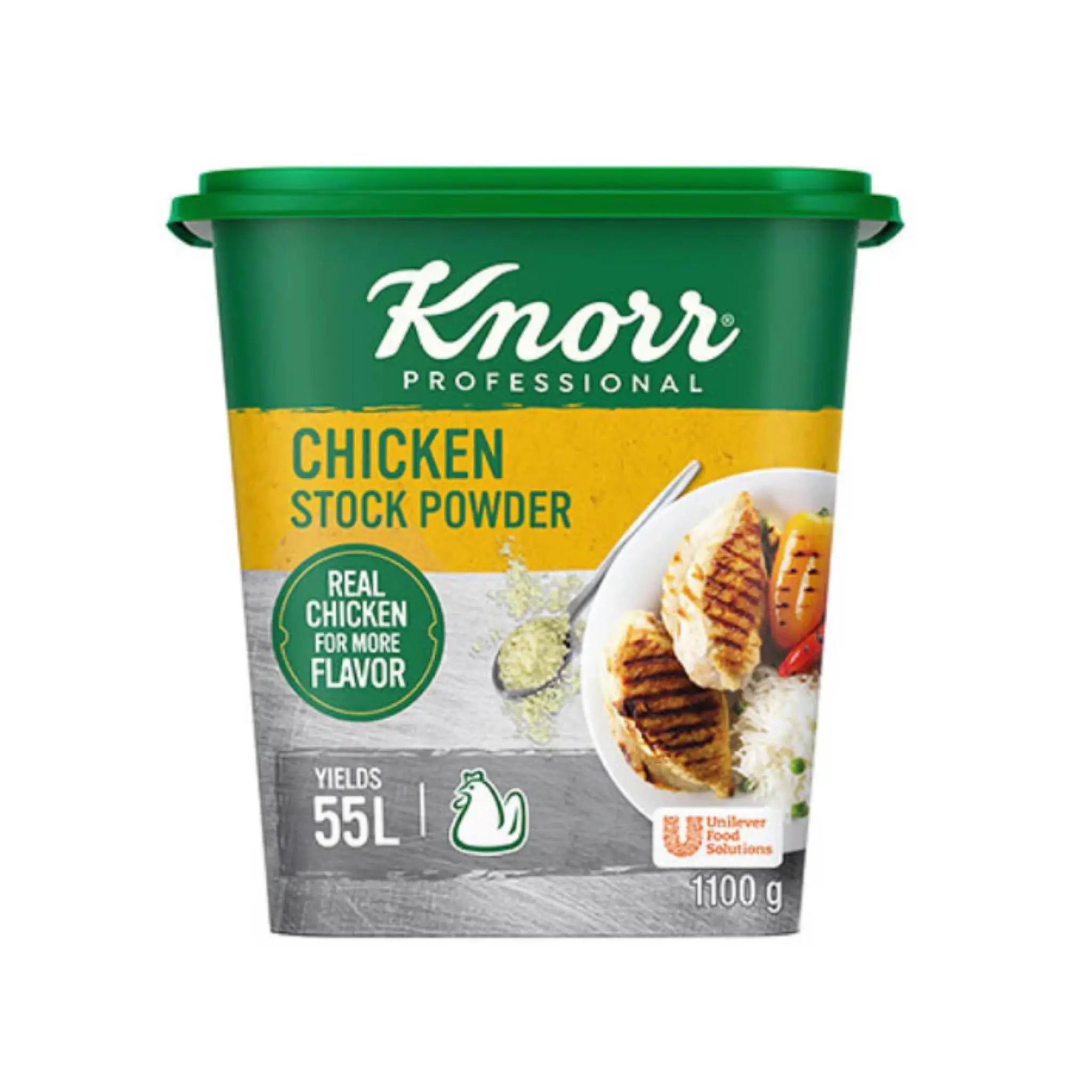 Knorr Chicken Stock Powder - 6x1.1kg (1 carton) Marino.AE