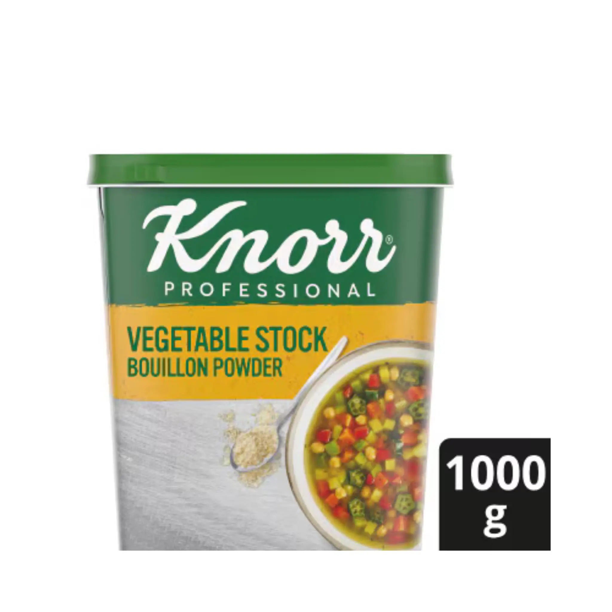 Knorr Vegetable Bouillon Powder - 6x1kg (1 carton) - Marino.AE