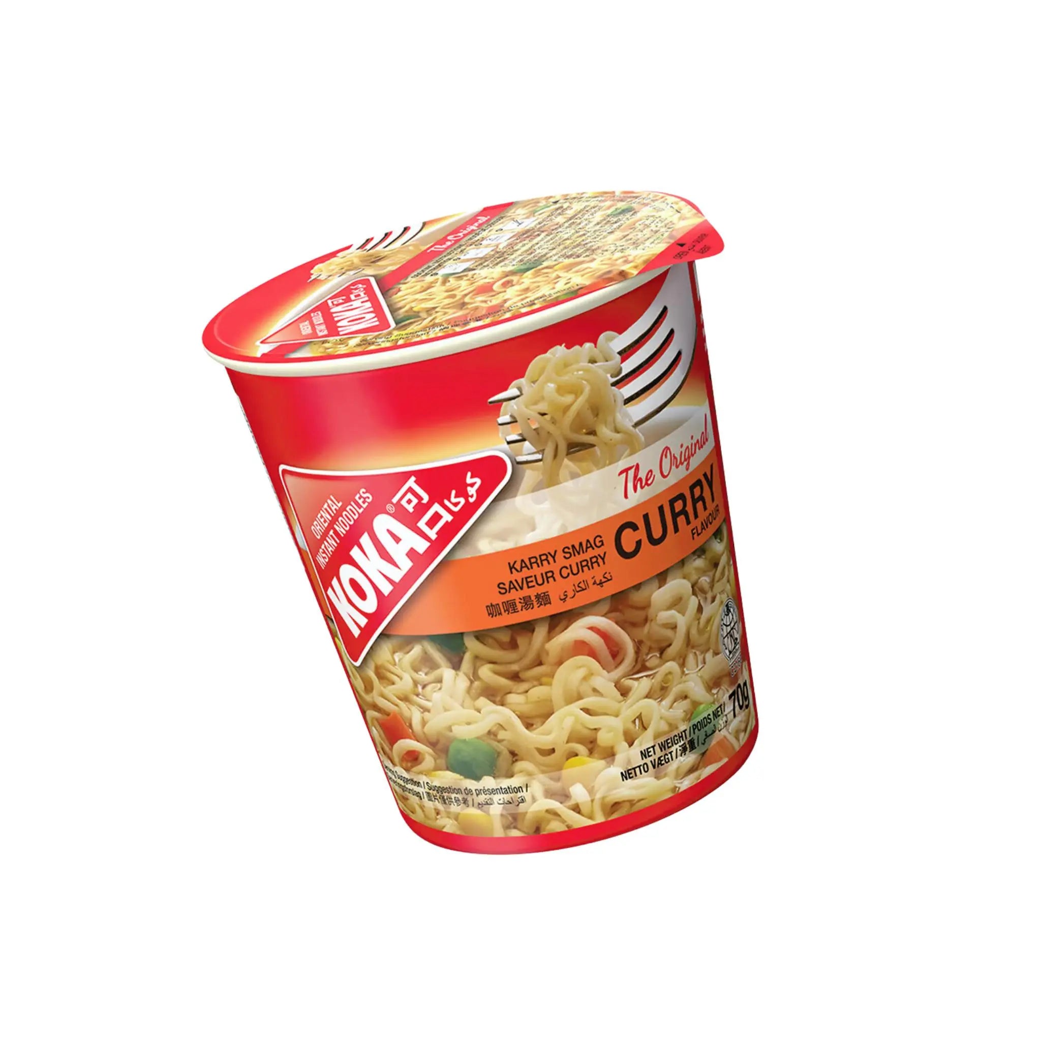Koka Cup Noodles Curry (24X70Gm) Koka