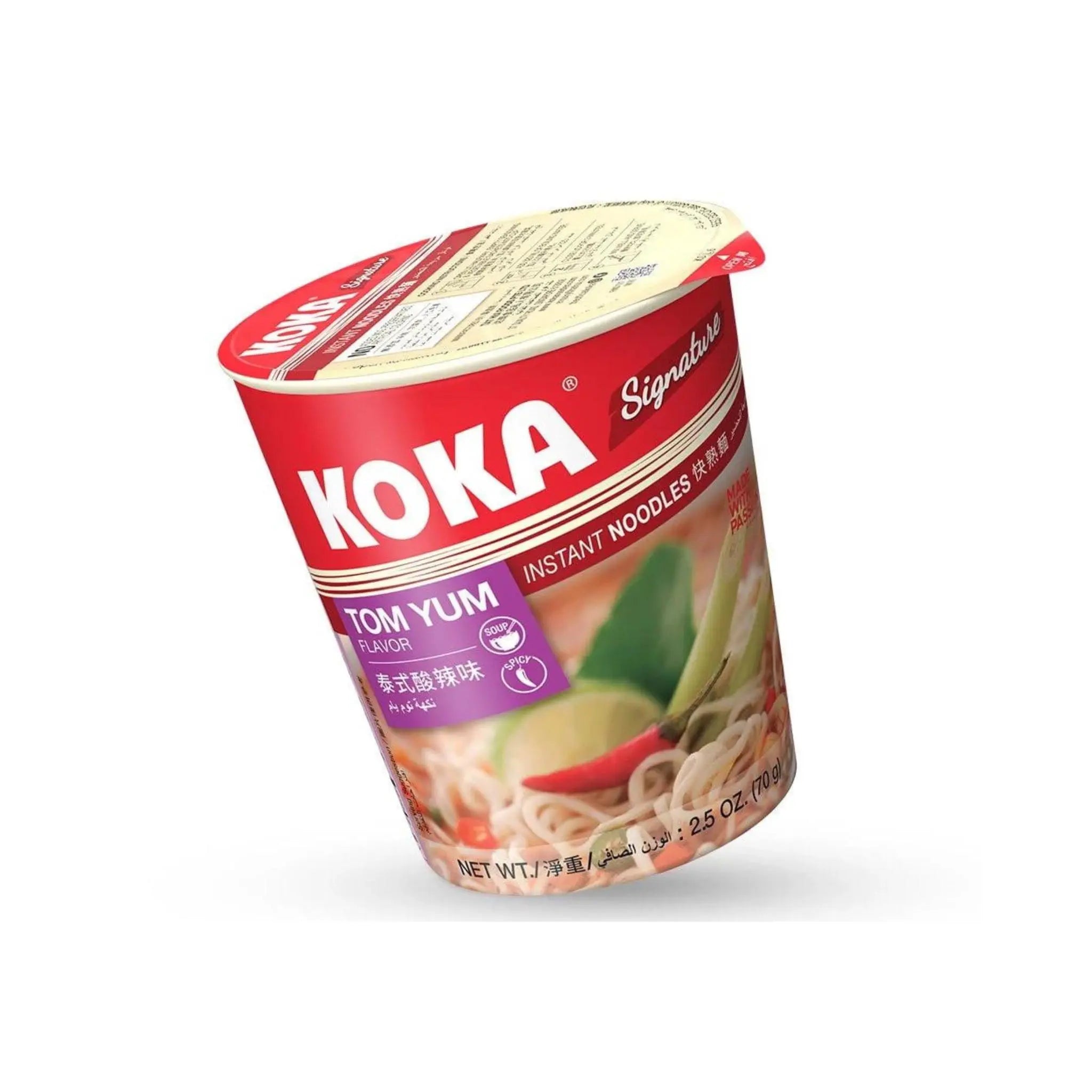 Koka Cup Noodles Tom Yam Shrimp (24X70Gm) Koka
