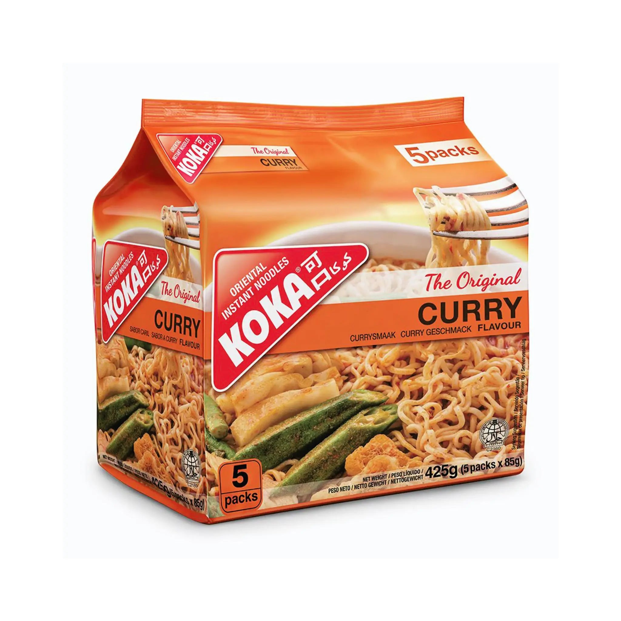 Koka Multi Pack Noodles Curry (12X5X85Gm) Koka