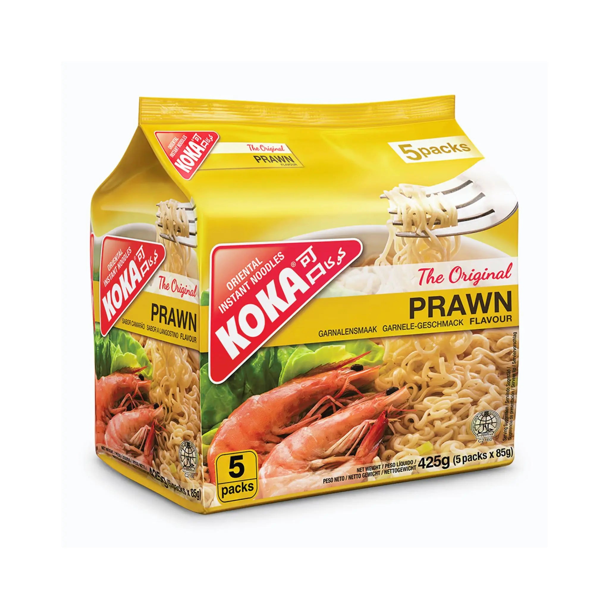 Koka Multi Pack Noodles Prawn (12X5X85Gm) Koka