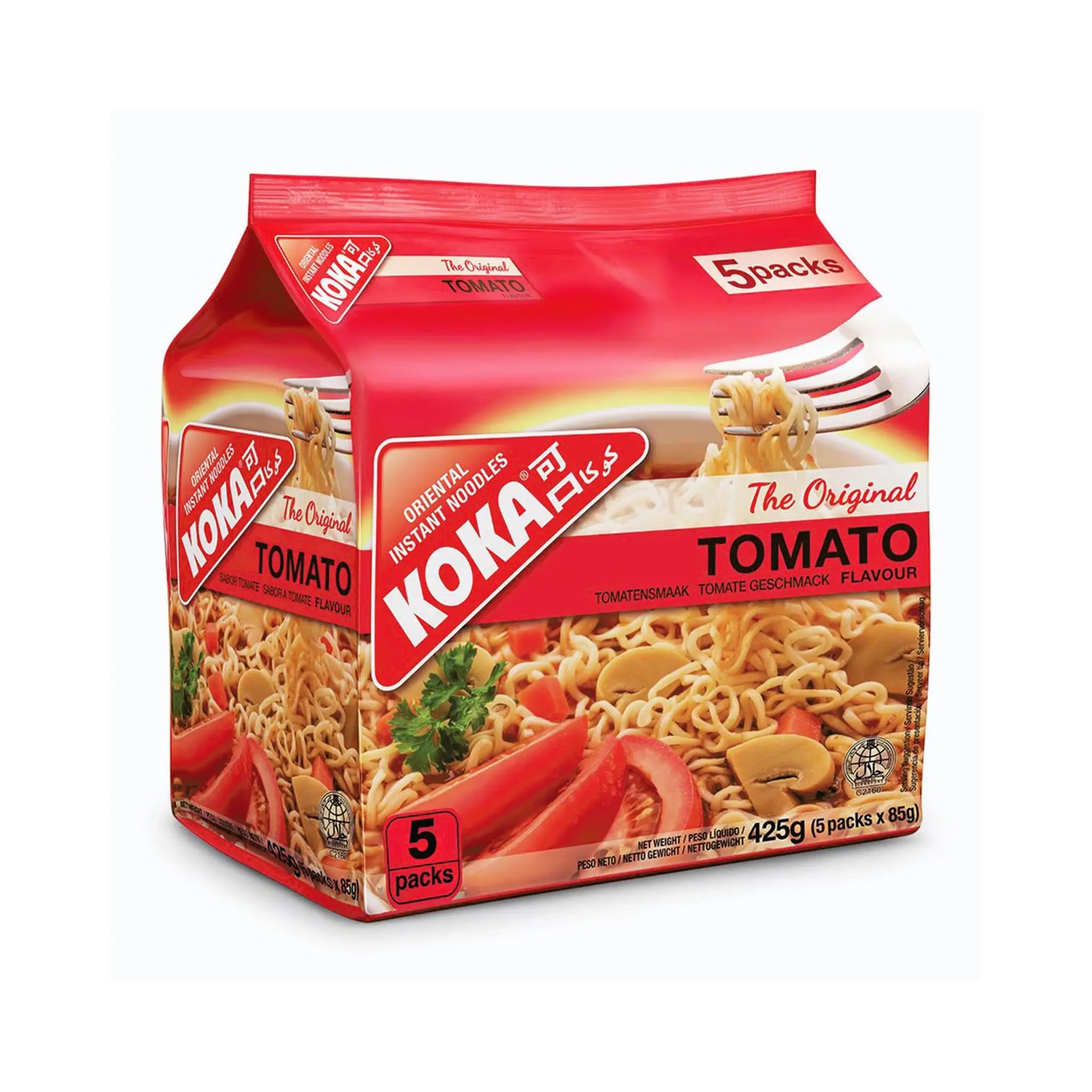 Koka Multi Pack Noodles Tomato (12X5X85Gm) Koka